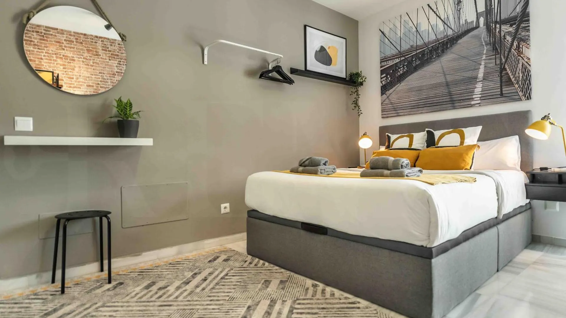 Apartment Modern Studio With Private Rooftop Terrace By Rems Málaga