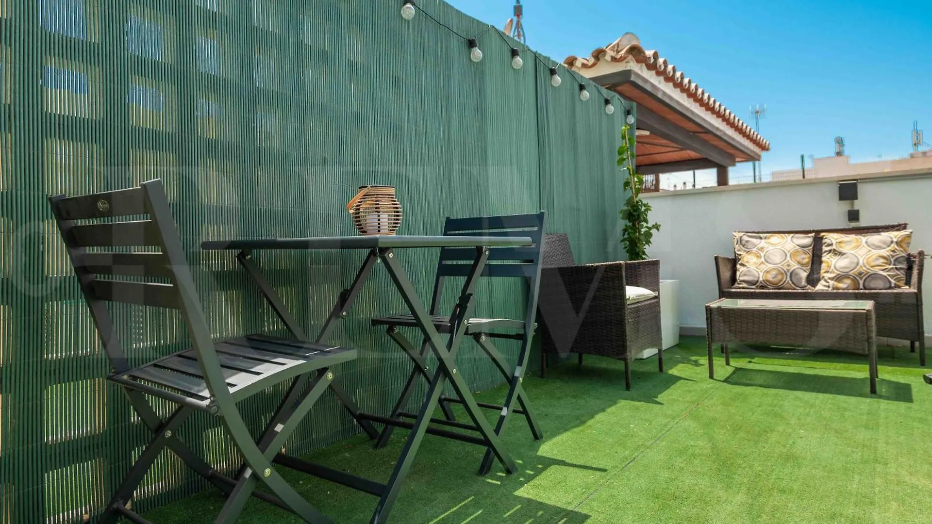 Modern Studio With Private Rooftop Terrace By Rems Málaga